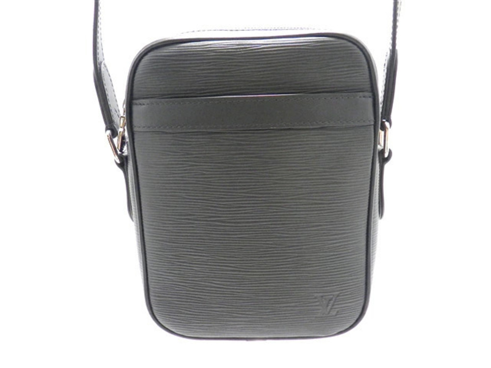 LOUIS VUITTON Bag Danube Shoulder Epi Noir Black